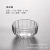 Xícara de chá transparente resistente ao calor Master Cup Xícara de degustação de chá estilo japonês Xícara de fragrância de chá Atacado Padrão de martelo kung fu Pequena xícara de chá
