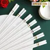 Venta al por mayor del fabricante Palillos de Cerámica Jingdezhen para Uso Doméstico Nuevos Antimoho y Resistentes a Altas Temperaturas Rápidos Lujo Ligero Vajilla Blanca