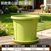 Maceta de control de raíces Qingshan de tercera generación para jardinería, cultivo de flores y cría de plántulas, engrosada, transpirable y permeable al agua, adecuada para esquejes de rosa y clemátide, maceta de plástico