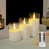 Luz de Vela Digital LED Tipo Bala Jantar à Luz de Velas Roteiro Layout de Atmosfera de Assassinato Adereços Vela com Controle Remoto Criativo