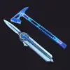 Delta Peripheral Polaris Totalmente Automático Retráctil Modelo de Metal Adorno Accesorios de Juego Regalo para Niños