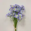 Flores de Manzanilla Artificiales, Margaritas de Mesa Estilo Europeo, Flores Falsas para Decoración del Hogar, Crisantemos Silvestres Pequeños al por Mayor para Decoración del Hogar