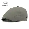Boina de Seis Paneles de Estilo Nuevo para Primavera y Verano para Mujer, Gorra Británica Retro de Visera Adelantada, Gorra Ligera y Transpirable de Artista para Hombre, Gorra de Pato