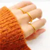 Vietnam Shajin Su Anillo Su Anillo Chapado en Oro Tres Vidas III Anillo de Apertura Anillo Sencillo Fino de Celebridad de Internet Anillo