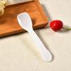 Colheres de Plástico Descartáveis Colheres de Bolo Colheres Pretas para Iogurte Pudim Transparentes Utensílios de Sobremesa para Sorvete Colheres de Fruta