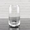 Vaso con forma de lata de Coca-Cola de vidrio vaso con forma de lata de refresco vaso de vidrio para jugo latte helado café americano helado vaso para leche