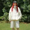 Conjunto Ligero de Ropa con Protección Solar Estilo Montaña para Hombres y Mujeres, Ropa de Verano para Exteriores con Protección Solar, Anti-UV, Chaqueta Transpirable con Sensación de Hielo para Protección Solar