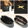 Bolso de Mano de Cuero Genuino Estilo Nuevo 2026 para Mujer, Gran Capacidad, Sensación de Alta Gama, Bolso de Hombro Único Cruzado, Bolso Tote Tejido Vintage para Viajes Diarios