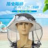 Sombrero para pesca nocturna al aire libre, sombrero anti-insectos y anti-mosquitos, red para pesca, sombrero de protección solar, para hombres y mujeres, sombrero anti-abejas, transpirable, máscara parasol