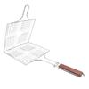 Cesta Cuadrada de Acero Inoxidable para Parrilla de Barbacoa, Rejilla para Barbacoa, Rejilla para Pescado, Rejilla para Barbacoa, Parrilla Portátil Especial para Pescado