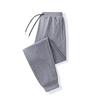 Pantalones de Paquete de Algodón Imitación para Hombre 2025 Primavera y Otoño Color Sólido Diarios Combinables Casuales Cálidos Holgados Deportivos