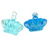 Corona pequeña de cristal de imitación acrílica gema para niños juguete joyería colgante agujero juguete musical con material de accesorios
