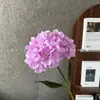 135 flores de hortênsia artificiais com folhas para decoração de casamento, arranjos florais, arco e decoração de parede, atacado