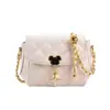 2023 Nuevo Estilo Bolso Pequeño con Personalidad Bolso de Hombro para Mujer Cadena Rombo de Moda Bolso Cuadrado Pequeño Estilo Coreano Bolso Cruzado