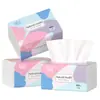 Papel Toalha Verde Poesia, Caixa Fechada para Uso Doméstico, 400 Folhas, Pacote Econômico, Guardanapos, Feito de Madeira Natural, Toalhas de Papel Sanitário Espessas de 5 Camadas, Dropshipping de Peça Única