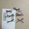 Accesorios Sencillos de Cinta Roja y Azul para Ligas de Cabello de Niños, Ropa, Manualidades DIY, Pegamento Crema, Decoraciones de Zapatos y Materiales al por Mayor