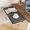 Placa de Extensão para Mesa de Escritório Dobrável Alargada Alongada Placa de Extensão Sem Furo Suporte para Apoio de Mão Artefato de Expansão para Mesa de Escrita