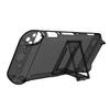 Funda Cristal Dividida Switch Oled Funda Cristal Switch Oled con Soporte Funda Protectora Ns Oled