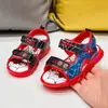 Sandalias para Niños Niños Verano Spider-Man Dibujos Animados Zapatos Ligeros 1-5 Años 3 Niños Pequeños Guapos Zapatos de Playa Estilo Coreano Moderno