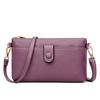Bolsos Dropshipping para Mujer 2025 Bolsos de Moda Nueva Color Sólido Multicompartimento Bolso de Hombro Cruzado Clutch para Mujer