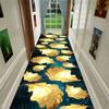 Alfombra de pasillo de hotel de estilo europeo, lavable, de corte completo, para dormitorio, tienda, sala de estar, entrada, alfombra antideslizante