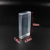 Caja PET punto transparente empaque PVC punto PET transparente universal empaque Caja larga PVC caja plana plástico 1cm