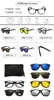 Set de Lentes Polarizados Tr90 con Cinco Lentes Magnéticos, Gafas de Sol Multifuncionales Uv400 Lente Amarillo Visión Nocturna para Conducir
