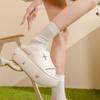 Pantuflas de EVA con Suela Gruesa para Mujer, Nuevo Estilo Casual de Verano, para Interiores, Hogar, Antideslizantes, de Altura Única, Mopas Parpadeantes