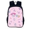 Mochila Escolar para Estudiantes kuroml Transfronteriza kuroml Mochila Escolar para Estudiantes de Dibujos Animados Lindos Mochila de 16 pulgadas Soporte para Cabello