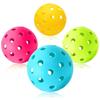Pickleballs de pico, 40 agujeros, 26 agujeros, 74 mm, moldeado rotacional, integrado, de plástico de alta elasticidad, bola flotante Wei