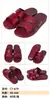 Chinelos Vermelhos para Idosos, Adequados para Uso Doméstico e Externo, Chinelos de Casa para Banheiro do Pai, Chinelos Planos com Solado Macio