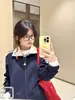 Jaqueta Suéter com Três Listras para Mulheres 2026 Outono Novo Cardigã Jaqueta Baseball Estilo Coreano Top Feminino Outono