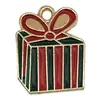 Conjunto de 30 Acessórios de Esmalte de Natal para DIY: Papai Noel, Boneco de Neve, Sino, Rena, Pingentes de Pulseira, Chaveiros