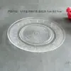 Placa de Frutas de Vidro Cauda de Fênix de 6 a 13 polegadas Hotel Ktv Prato de Frutas Secas Lanche Prato de Frutas Pérola Pode Ser Processado com Prato de Múltiplas Camadas