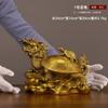 Adornos de tortuga dragón de bronce y cobre de Yongfa Adornos de tortuga dragón de latón y cobre Bagua y cobre Artesanías al por mayor de tortuga dragón