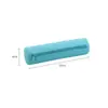 Bolsa de armazenamento cilíndrica de silicone multiuso, ideal para viagens, bolsa de cosméticos de grande capacidade, design simples, adequada para estudantes como estojo para lápis ou caixa de papelaria