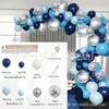 Conjunto de Arco de Cerimônia de Balões Personalizado Balão Roxo Metálico Layout de Festa de Aniversário Infantil Festa de Casamento Balão Transfronteiriço