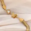 Pulseira Versátil de Aço Titânio Transfronteiriça Europeia e Americana, Joia de Aço Titânio Não Desbota Estilo Coreano Estilo Boêmio, Acessório de Mão Popular