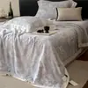 Edición de mostrador 20% Seda Hilo 60 Tencel de Lenzing Juego de Cama de Verano de Cuatro Piezas Lyocell Seda Helada Refrescante Colcha de Verano