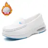 Zapatos de Enfermera de Terciopelo Grueso para Otoño e Invierno Suela con Amortiguación de Aire Absorción de Impactos Antideslizantes Transpirables Universales para Todas las Estaciones Suministro Exclusivo Transfronterizo Zapatos de Trabajo para el Sector Médico y de Enfermería
