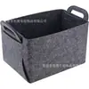 Cesta de Juguetes de Gran Capacidad Nueva Cesta para Desorden de Escritorio Color Sólido Plegable Cesta para Ropa Sucia Cesta de Almacenamiento de Fieltro para el Hogar