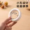 Cinta de Doble Cara Transparente de Alto Agarre con Agujeros Pequeños, Termofusible Caliente, Fácil de Rasgar, Hecha a Mano, Oficina, Portátil, Algodón, Fuerte, Cinta de Doble Cara para Regalo