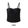 Camisola base invisible strapless con copas incorporadas, no necesita sujetador, previene la exposición, adelgazante y realza la figura, capa base versátil
