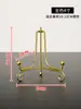 Suporte de Prato Exibidor Rack de Pratos Estrutura de Suporte Ferro Pendurar Prato Rack de Exibição Decorativo Prateleira de Exibição de Bolo de Chá Base para Porta-Retrato