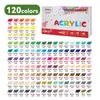 Marcador de Pintura Acrílica Líquida de Color Intenso Punta Suave Sin Presión para Estudiantes Arte DIY Pintura Dibujo a Mano Alzada Graffiti