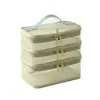 Bolsa de cosméticos de malla gran capacidad bolsa de almacenamiento de maquillaje artículos de tocador bolsa de almacenamiento de viaje portátil logo impreso