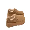 Zapatos Birkenstock de suela gruesa con forro de felpa para mujer, zapatos de invierno 2026 modelo nuevo, zapatos casuales para la nieve, sin cordones con hebilla, versátiles zapatos de algodón
