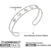 Pulsera de Flor de Cuatro Hojas con Microincrustaciones de Circonita Nueva de Meli Acero Inoxidable Chapado en Oro de 18K Joyería de Lujo de Alta Gama Pulsera para Mujer
