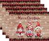 Temu Jit Manteles Cuadrados de Lino para Navidad Transfronterizos Atmósfera Festiva Disposición de Fiesta Embellecimiento de Mantel