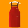Delantal impermeable y a prueba de aceite, delantal de cocina nuevo y elegante para uso doméstico, uniforme de trabajo, resistente a las manchas, adecuado para restaurantes, ropa de trabajo unisex